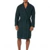L.L.Bean Sleepwear Scotch Plaid Flannel Robe Regular