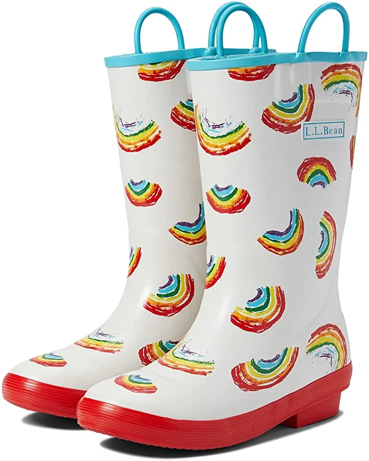 L.L.Bean Puddle Stompers Rain Boots Print (Toddler/Little Kid)