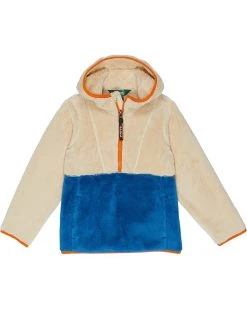 L.L.Bean Coats & Outerwear Hi-Pile Fleece Color-Block Pullover Hoodie (Big Kids)