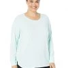 L.L.Bean Shirts & Tops Plus Size Beyond Soft Long Sleeve Tee