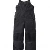 L.L.Bean Outerwear Pants and Sets Cold Buster Snow Bibs (Big Kids)