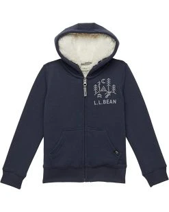 L.L.Bean Hoodies & Sweatshirts Sherpa-Lined Hoodie (Little Kids)