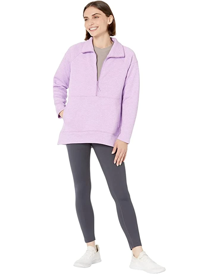 L.L.Bean Hoodies & Sweatshirts Petite FlexForward Quilted 1/2 Zip Pullover - Image 4