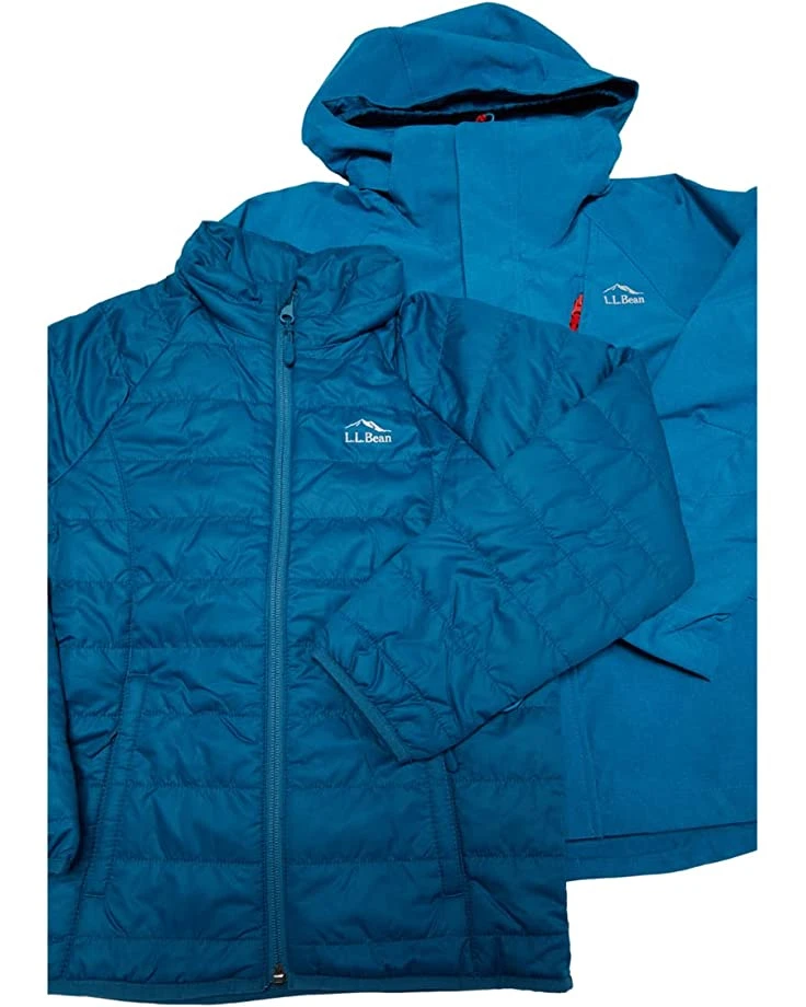 L.L.Bean Coats & Outerwear All Season 3-in-1 Jacket (Little Kids) - Image 3