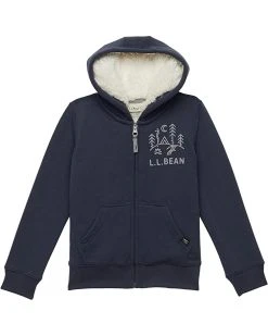 L.L.Bean Hoodies & Sweatshirts Sherpa-Lined Hoodie (Big Kids)