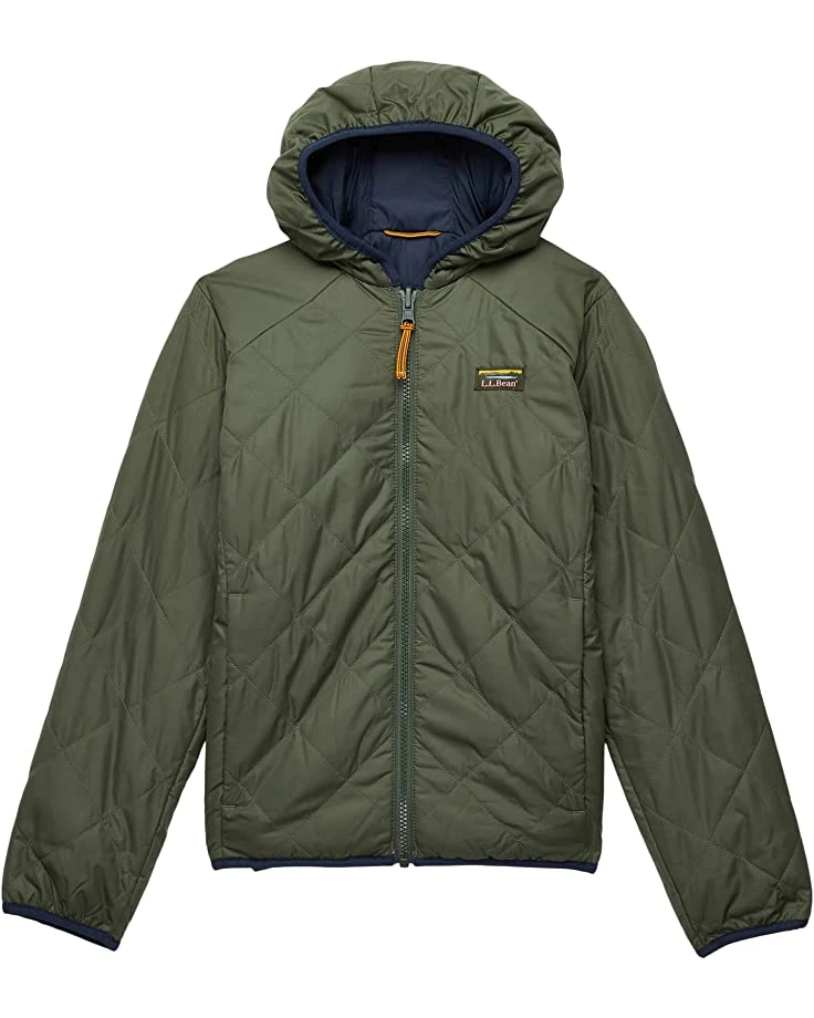 L.L.Bean Coats & Outerwear Mountain Bound Reversible Hooded Jacket (Big Kids)
