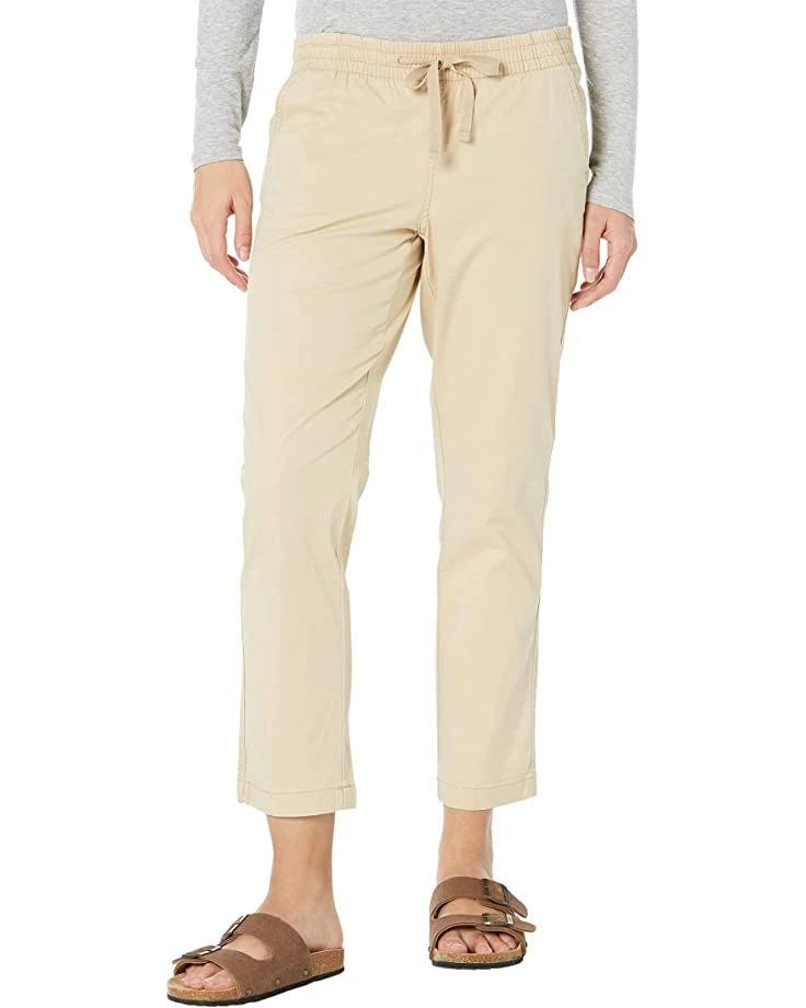 L.L.Bean Lakewashed Chino Pull-On Pants Ankle
