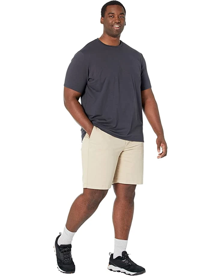 L.L.Bean Lakewashed Stretch Khaki Standard Fit Shorts - Image 4