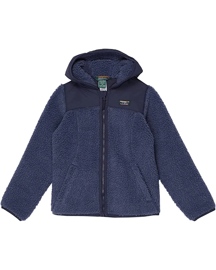 L.L.Bean Coats & Outerwear Sherpa Fleece Hooded Jacket (Big Kids) - Image 5