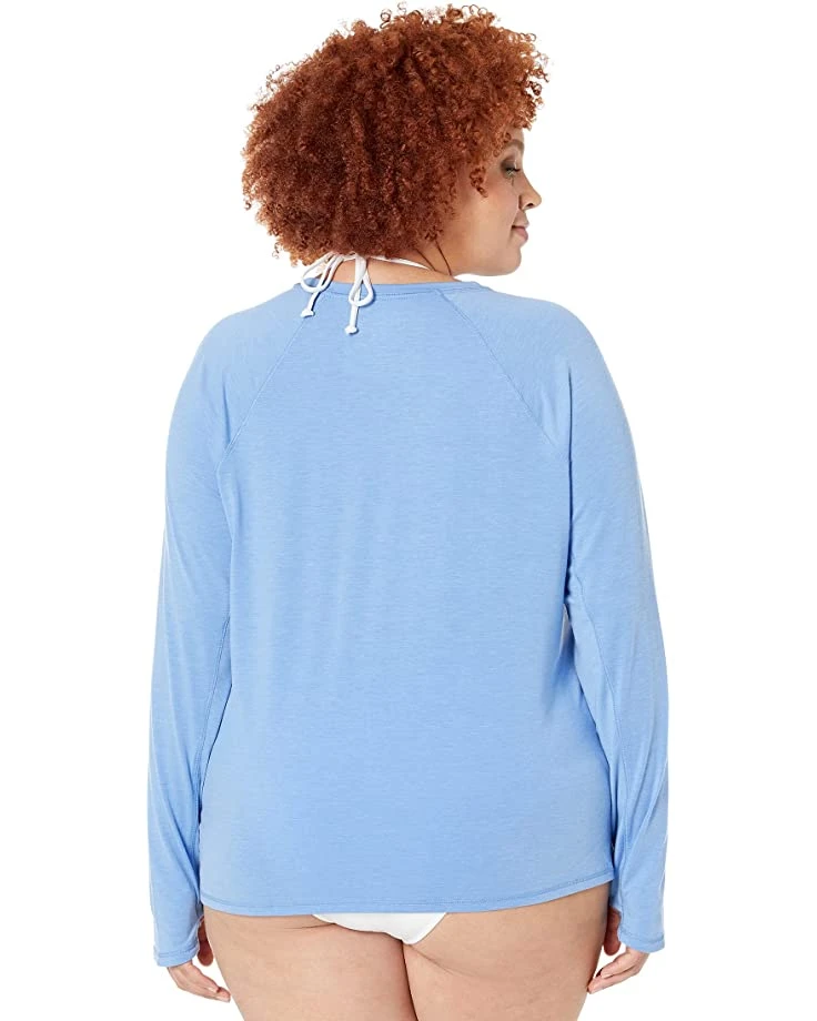 L.L.Bean Shirts & Tops Plus Size Everyday Sunsmart Tee Crew Neck Long Sleeve - Image 2