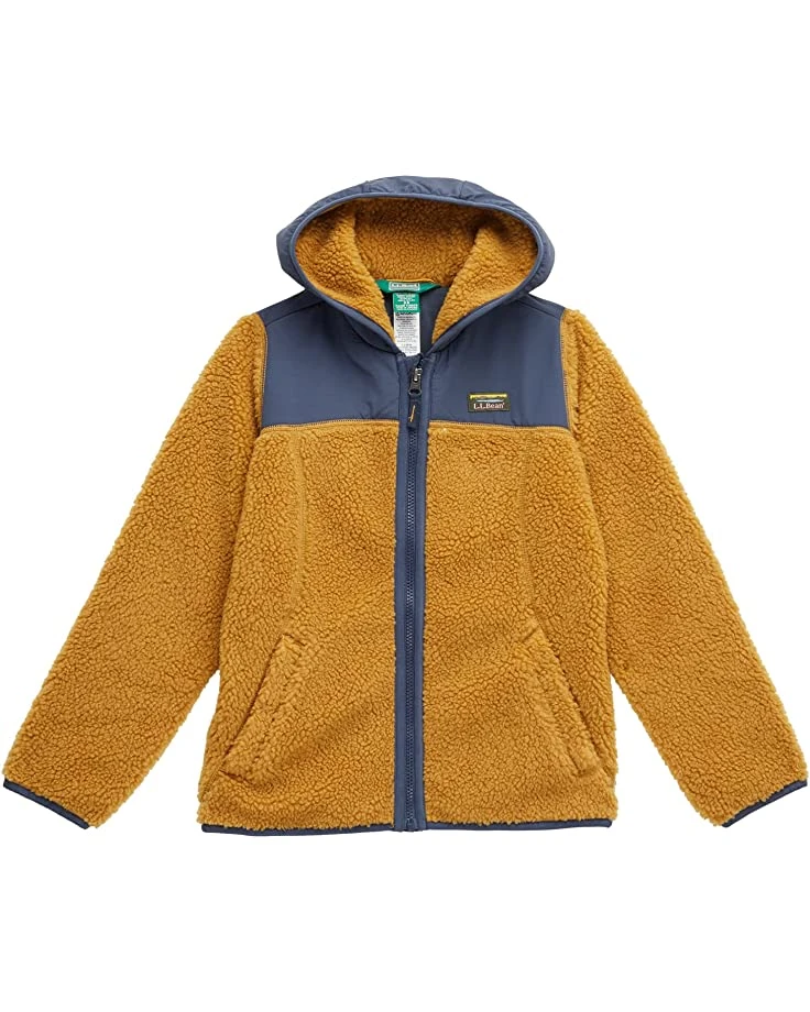 L.L.Bean Coats & Outerwear Sherpa Fleece Hooded Jacket (Big Kids)