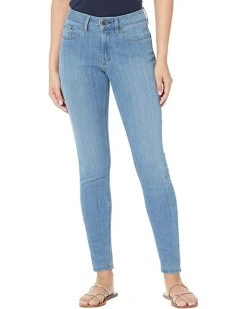 L.L.Bean BeanFlex Skinny Leg Favorite Fit Jeans in Light Indigo