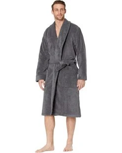 L.L.Bean Sleepwear Organic Terry Cloth Robe Regular