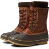 L.L.Bean Boots Snow Boot Tumbled Leather Lace