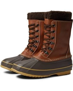 L.L.Bean Boots Snow Boot Tumbled Leather Lace