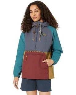 L.L.Bean Coats & Outerwear Mountain Classic Insulated Anorak Multicolor