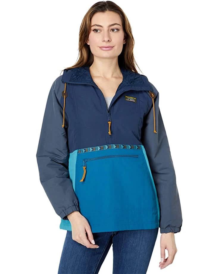 L.L.Bean Coats & Outerwear Petite Mountain Classic Insulated Anorak Multicolor - Image 5