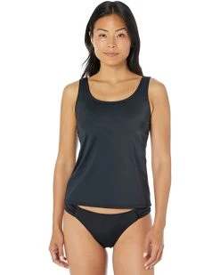 L.L.Bean Swimwear BeanSport Scoop Neck Tankini Top