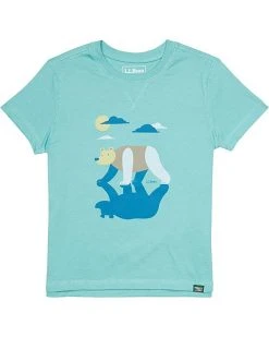 L.L.Bean Shirts & Tops Organic Short Sleeve Tee (Little Kids)