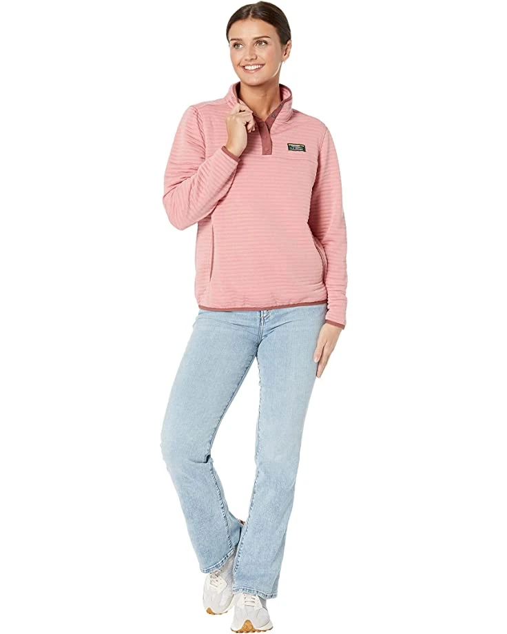 L.L.Bean Hoodies & Sweatshirts Petite Airlight Knit Pullover - Image 4