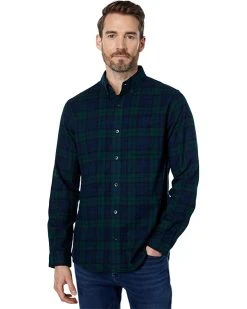 L.L.Bean Shirts & Tops Scotch Plaid Flannel Shirt Button-Down Slim Fit