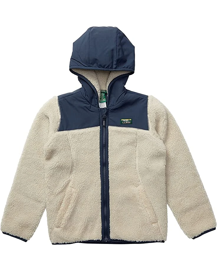 L.L.Bean Coats & Outerwear Sherpa Fleece Hooded Jacket (Big Kids) - Image 4
