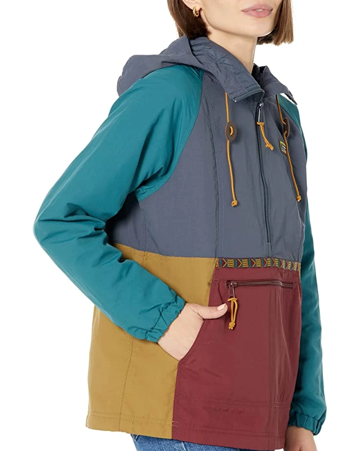L.L.Bean Coats & Outerwear Petite Mountain Classic Insulated Anorak Multicolor - Image 3