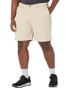 L.L.Bean Lakewashed Stretch Khaki Standard Fit Shorts