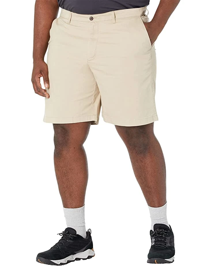 L.L.Bean Lakewashed Stretch Khaki Standard Fit Shorts