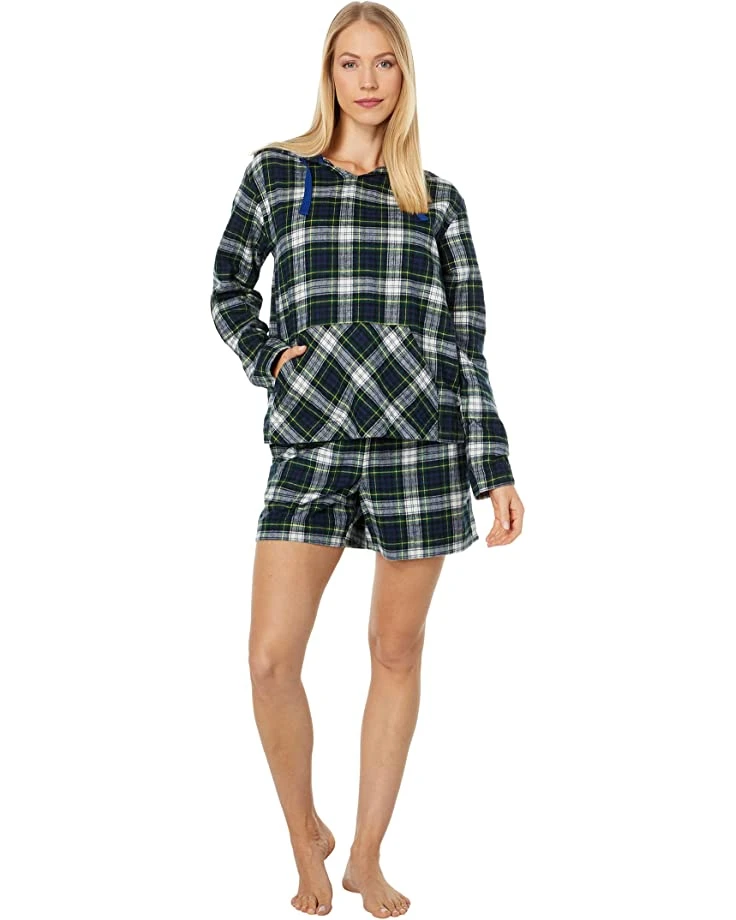 L.L.Bean Sleepwear Scotch Plaid Flannel Sleep Top - Image 4