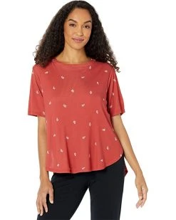 L.L.Bean Sleepwear Restore Sleep Top Print