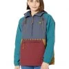L.L.Bean Coats & Outerwear Petite Mountain Classic Insulated Anorak Multicolor