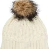 L.L.Bean Hats Kid’s Cozy Cable Pom Hat