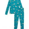 L.L.Bean Sleepwear Organic Cotton Fitted Pajamas (Little Kids)