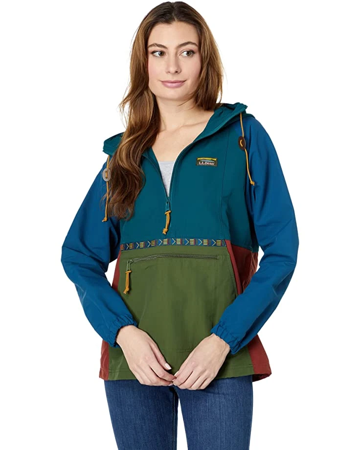 L.L.Bean Coats & Outerwear Petite Mountain Classic Anorak Multicolor - Image 7