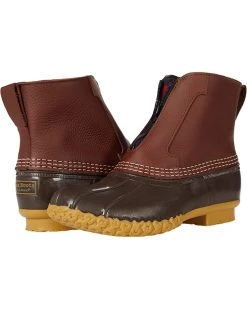 L.L.Bean Boots Bean Boot 8" Front Zip Fleece Lined