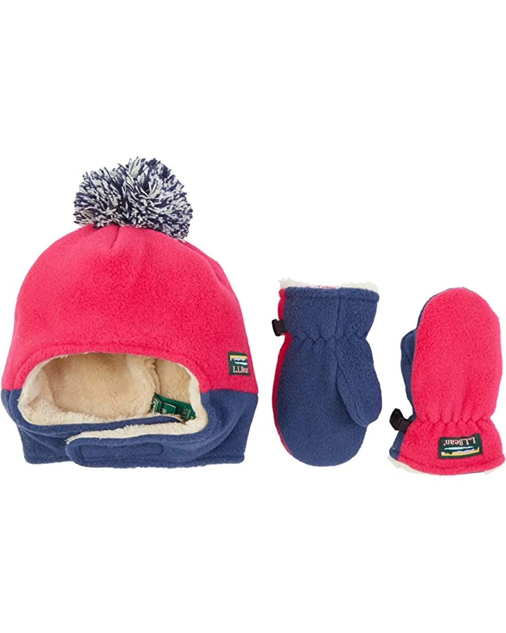L.L.Bean Gloves Mountain Classic Fleece Hat and Mitten Set (Infant/Toddler)