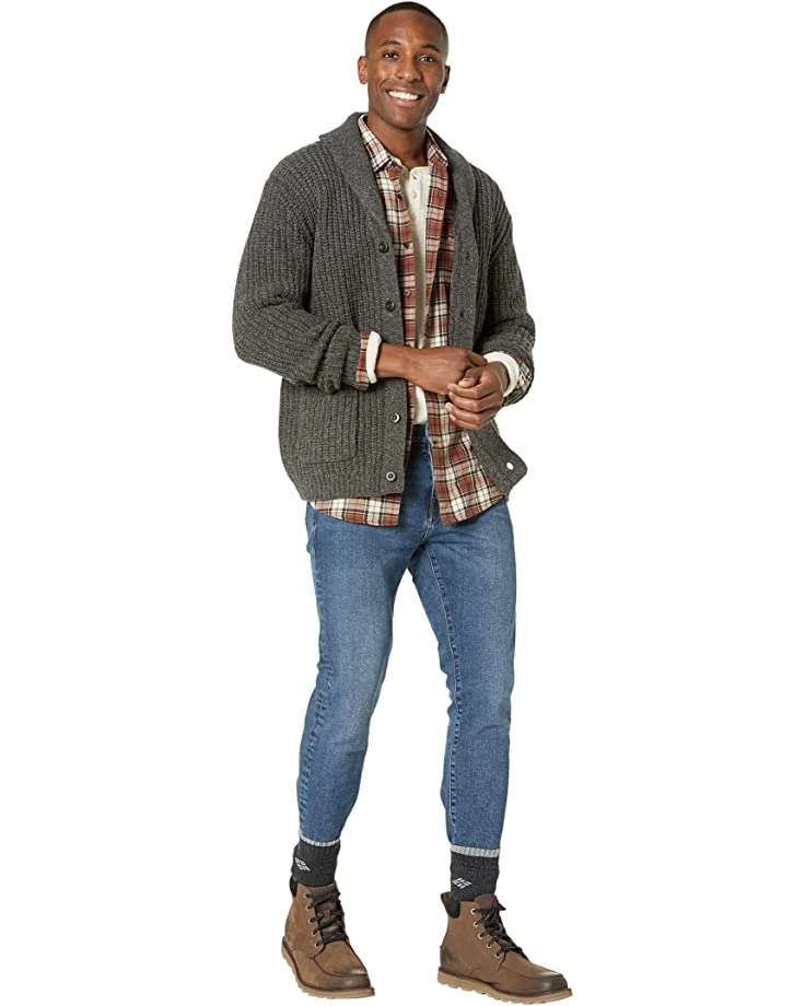 L.L.Bean Sweaters Classic Raggwool Cardigan Sweater Regular - Image 4