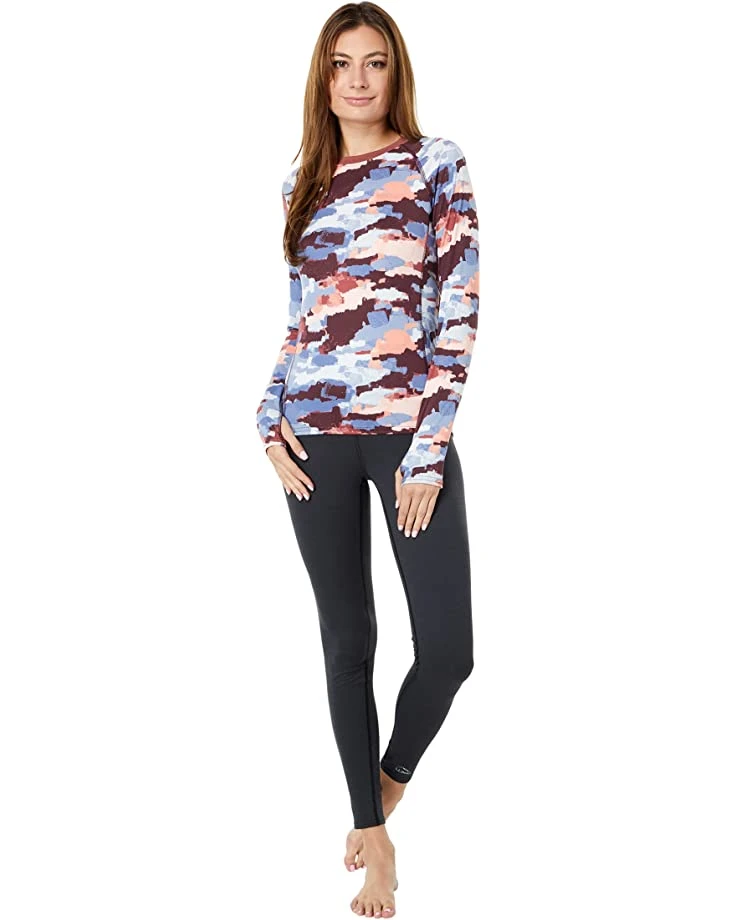 L.L.Bean Shirts & Tops Midweight Base Layer Crew Long Sleeve Print - Image 4