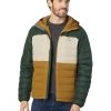 L.L.Bean Coats & Outerwear Bean's Down Hooded Jacket Color-Block