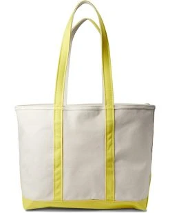 L.L.Bean Handbags Zip Top Boat and Tote Large Long