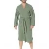 L.L.Bean Sleepwear Comfort Waffle Robe Regular