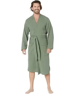 L.L.Bean Sleepwear Comfort Waffle Robe Regular