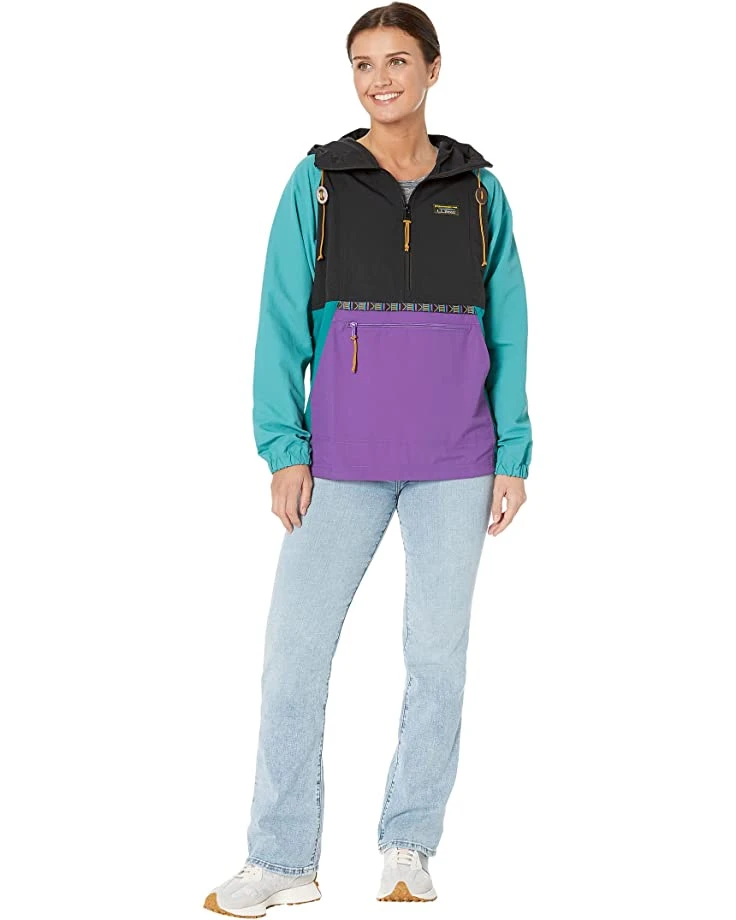 L.L.Bean Coats & Outerwear Petite Mountain Classic Anorak Multicolor - Image 4