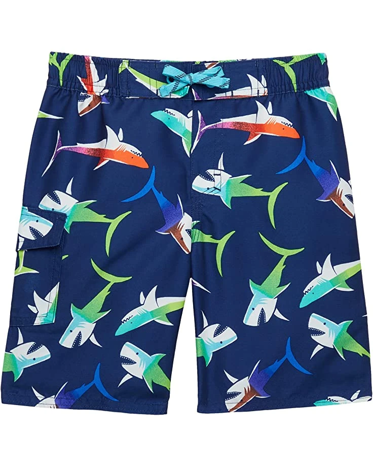 L.L.Bean Swimwear Beansport Swim Shorts Print (Big Kids) - Image 4