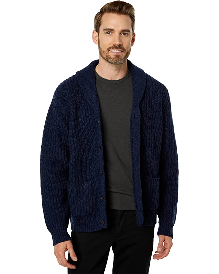 L.L.Bean Sweaters Classic Raggwool Cardigan Sweater Regular - Image 6