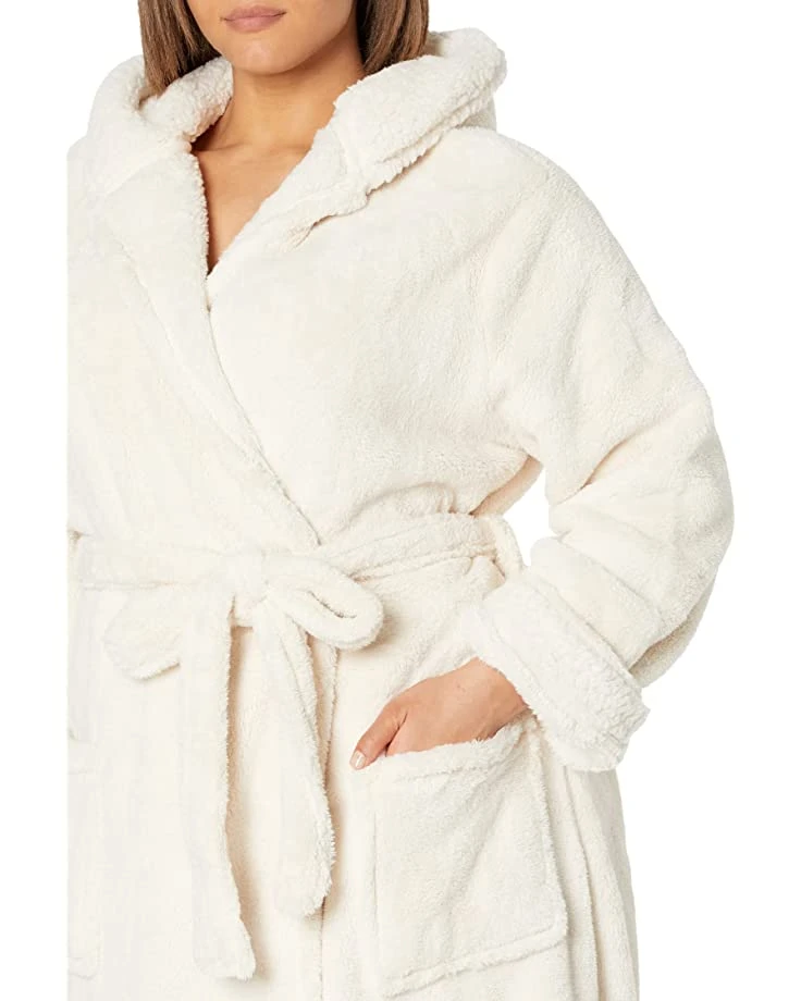 L.L.Bean Sleepwear Plus Size Wicked Plush Robe - Image 3
