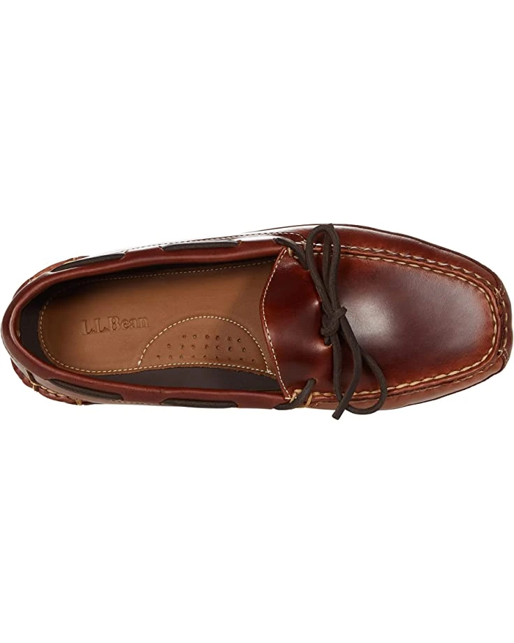 L.L.Bean Loafers Leather Double-Sole Slipper Leather Lined - Image 2