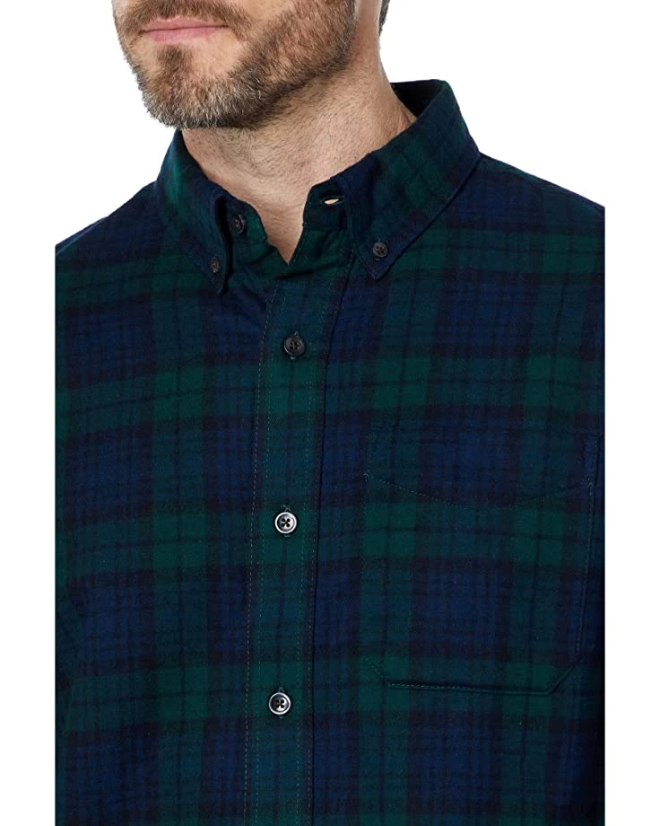 L.L.Bean Shirts & Tops Scotch Plaid Flannel Shirt Button-Down Slim Fit - Image 3
