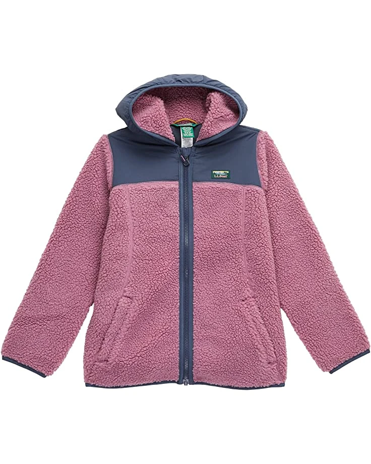 L.L.Bean Coats & Outerwear Sherpa Fleece Hooded Jacket (Big Kids) - Image 3